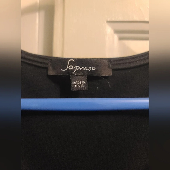 Soprano Black Red Sleeveless Bodycon dress - Picture 4 of 5